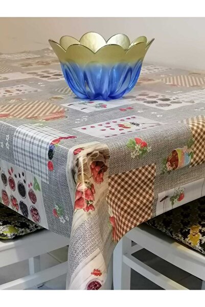 Başak Ev Tekstili FIBER-FINED PVC OIL - PATTERNED REMOVABLE TABLE CLOTH