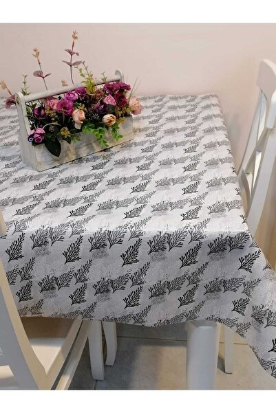 Başak Ev Tekstili Non-Slip Based PVC Oilcloth - Patterned Removable Tablecloth
