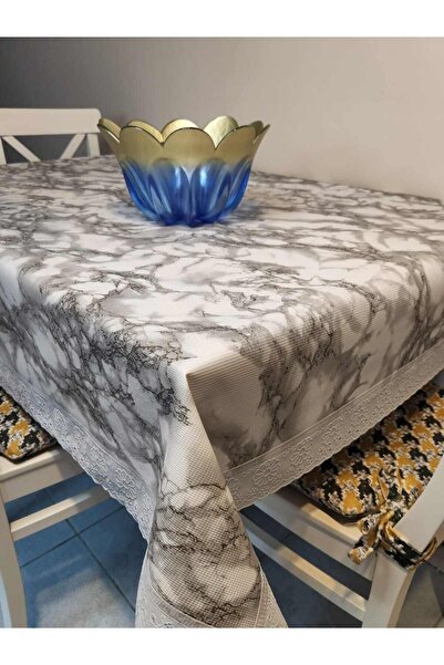 Başak Ev Tekstili مفرش زيت من مادة PVC غير قابلة للانزلاق - مفرش طاولة جاهز ل...