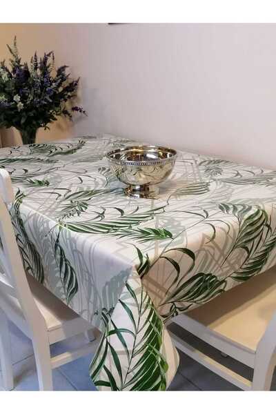 Başak Ev Tekstili FIBER-FINED PVC OIL - PATTERNED REMOVABLE TABLE CLOTH