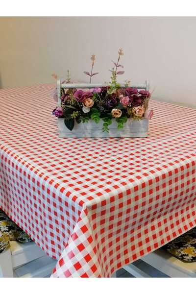 Başak Ev Tekstili FIBER-FINED PVC OIL - PATTERNED REMOVABLE TABLE CLOTH