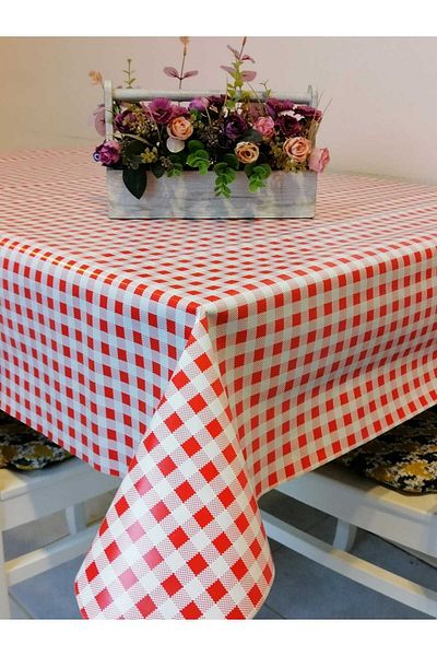 Başak Ev Tekstili FIBER-FINED PVC OIL - PATTERNED REMOVABLE TABLE CLOTH