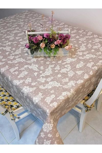 Başak Ev Tekstili Fiber Pvc Tarp - Τραπεζομάντιλο με φανταστικό σχέδιο που σκουπίζεται