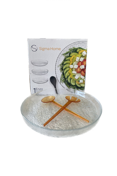 Sigma Home SİGMA HOME KAŞIKLI SALATA KASESİ