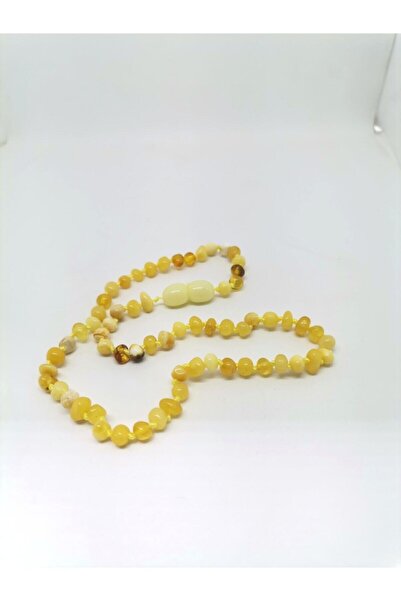 Damla Kehribar Sertifikalı Çocuk Kolye