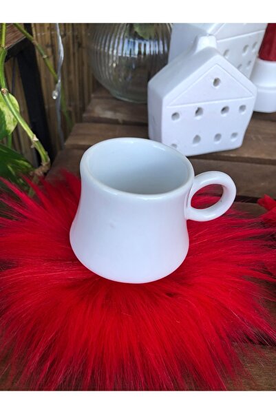 zeynepin dükkanı 2 Adet Tüylü Fincan Altlığı Supla10 Cm