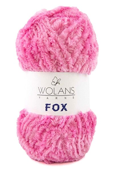 Fox Kürk Örgü Ipi Koyu Pembe 11006