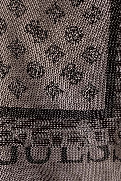 Guess Logo Detailed 80x180 cm Shawl Wrap AW9363VIS03 NUT