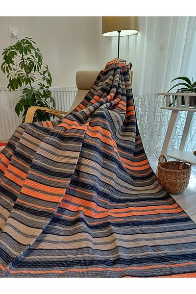 stay with love Cotton Blanket Double 180*220 cm Striped Blanket Pike Valentine's Day Gift