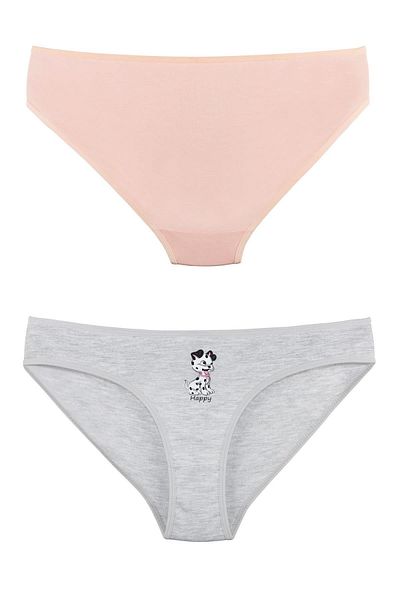 Sensu Girl's Cotton Panties Set of 5 - Kids2400