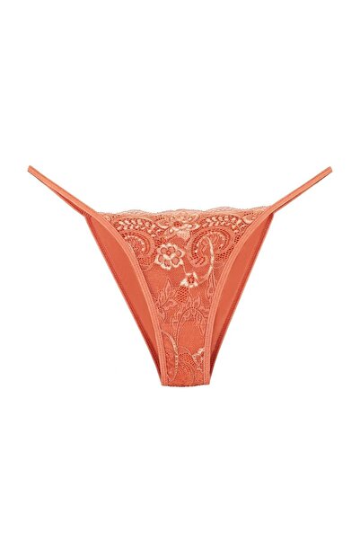Sensu Kadın Ipli Dantelli Slip 5'li Külot Set Karışık Renkler Kts3063