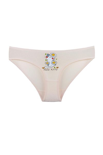 Sensu Girl's Cotton Panties Set of 5 - Kids2600