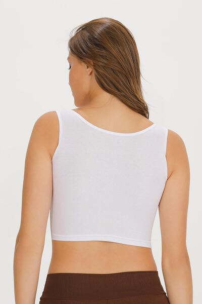 Sensu Női vastag pántos Crop Bustier - CROP130