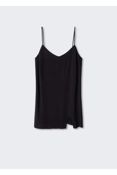 MANGO Woman Šaty s bočním rozparkem