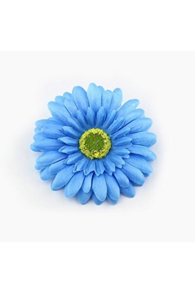 Evsay Mavi Papatya Modeli Sapsız Yapay Çiçek 20'li