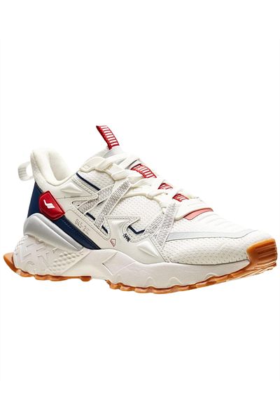 Lescon Trail Mercury-4 Men's White Casual Sneakers