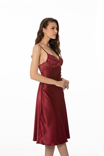 Pierre Cardin Saten Dantelli Gecelik - 900