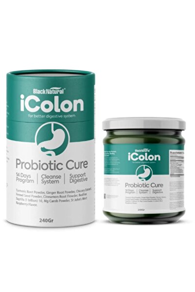 Black Natural Icolon Probiyotik Cure 240 Gr
