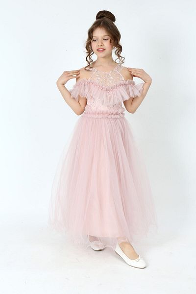 Jannock Girl's Evening Dress Graduation Dress