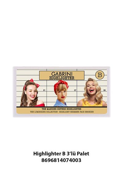 Gabrini Highlighter Set B 3 Pcs