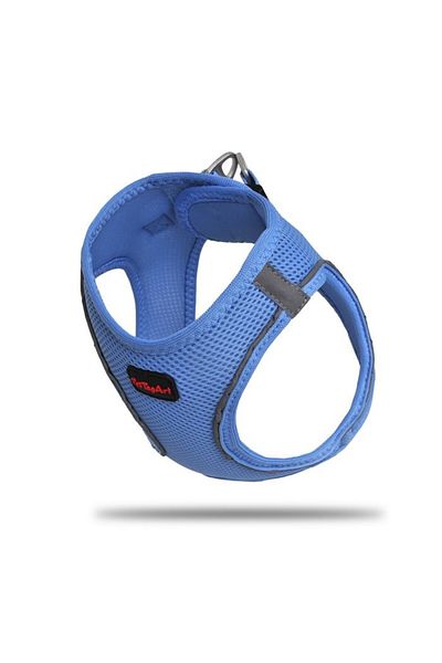 Pet Tag Art Pettagart Airmesh Blue Chest Collar