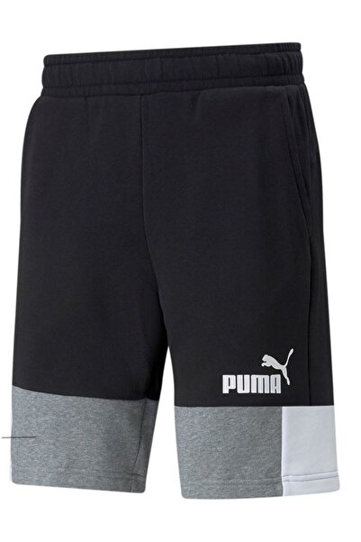 Puma شورت إيس+ بلوك 10 بوصة تي آر بوما أسود وملابس سباحة 84742901