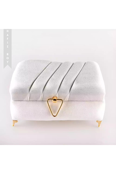 Hayrat Neşriyat Çizgili Kutu Çeyizlik, Seccade + Tesbih + Kuran Hediye Seti (...