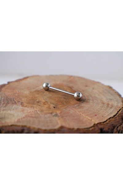 Karınca Piercing Medical Steel Long Tongue Piercing ()