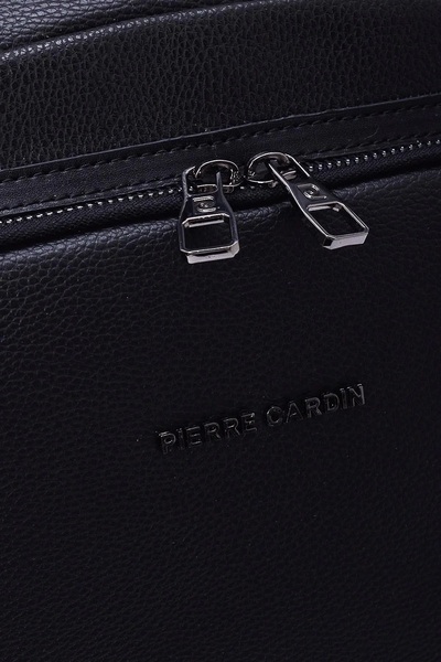 Pierre Cardin 1198 UNISEX BACKPACK LAPTOP BAG BRIEFCASE BLACK