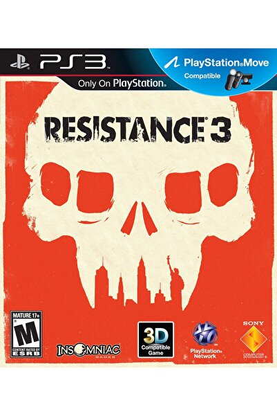 speedbazaar Resistance 3 PS3 Oyunu Teşhir ürün Orijinal Kutulu Oyun