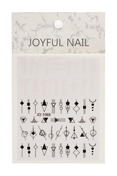 MOZIUR Tırnak Sticker Süs (KENDİNDEN YAPIŞKANLI) - 1068