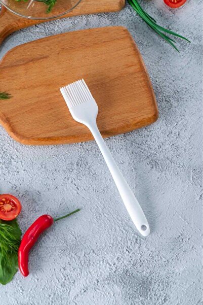 ACAR BEYAZ SİLİKON YUMURTA FIRÇASI 21CM