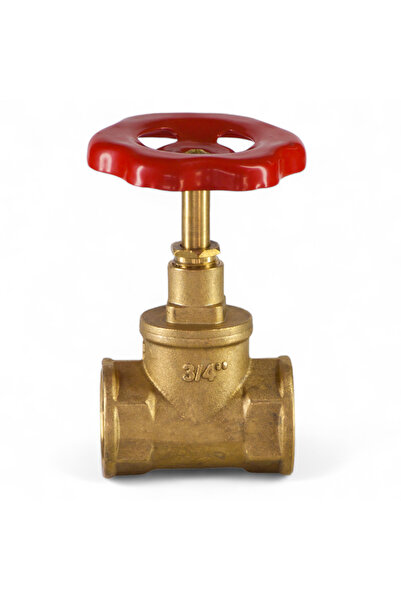 ALETÇANTAM Stop Vana Kırmızı Su Saati Vanası 3/4