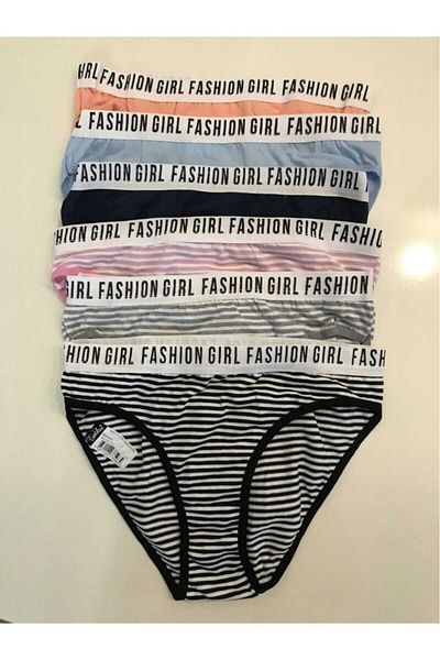 N&G FASHION Πακέτο 3 γυναικείων εσώρουχα μπικίνι με μοτίβο Assortment Passion εσώρουχα