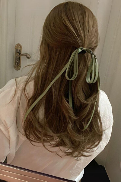 Diloshtrend Design Kadın Vintage Lastikli Fiyonk Toka