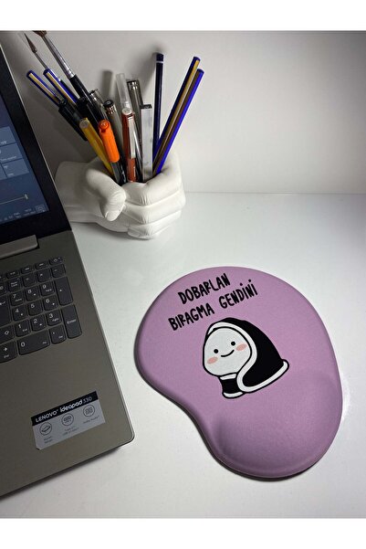 rakkun shop لوحة ماوس دوبارلان بيراغما جينديني مطبوعة مع دعم للمعصم