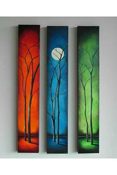 KAĞAN SÜS DOĞA TEMALI DUVAR SÜSÜ