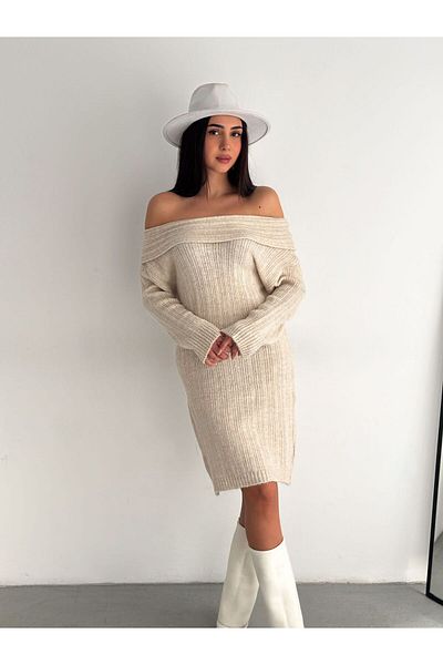 Noa Noa Madonna Collar Knitwear Dress
