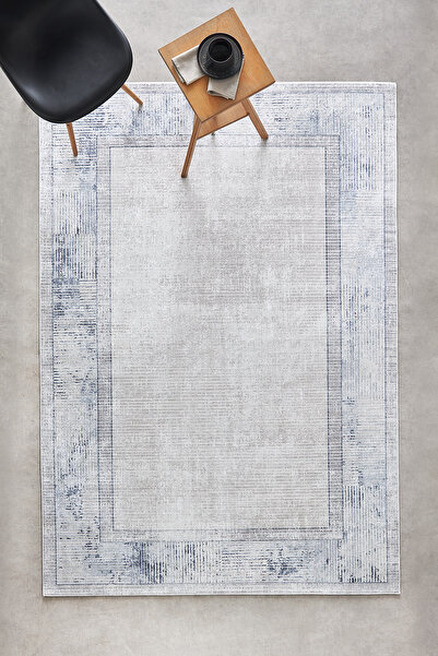 Kaşmir Halı Sare By Mono Yıkanabilir Kaymaz Taban Salon Mutfak Halısı Yolluk