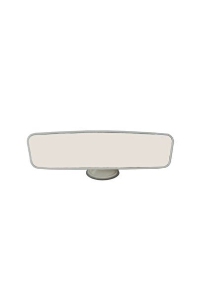 Cartex Beyaz Araba Iç Dikiz Aynası Vantuzlu (24X6 CM TÜM ARAÇLARA UYGUNDUR)