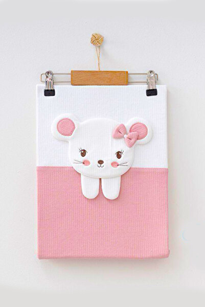 ADABEBEK بطانية قطنية ممشطة فاخرة مع إكسسوارات ميني ماوس بطانية طفلة