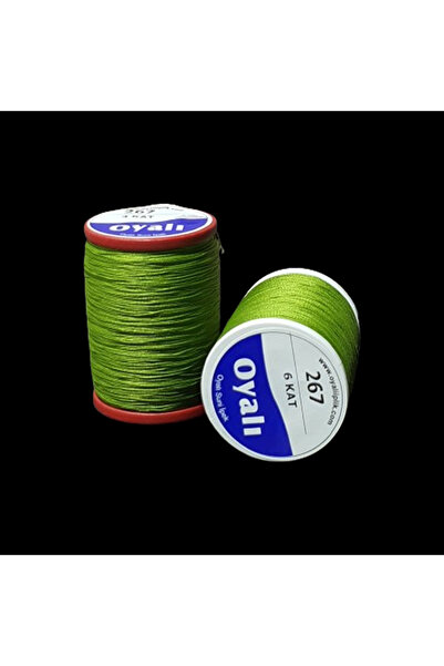 ŞENELYÜN Oyalı 4 Kat Suni Ipek Kanaviçe Etamin El Nakış Işleme Ipi Renk No: 267