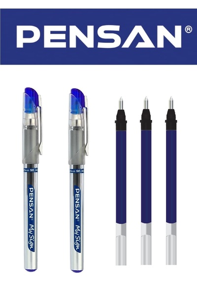 Pensan My Sign Gel Mavi 5'li Set
