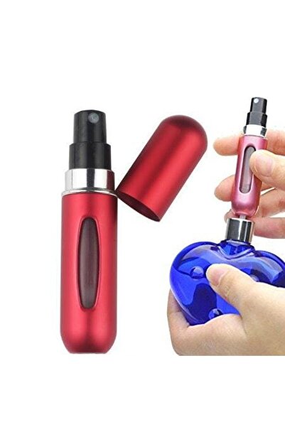 Bundeba Doldurulabilen Çanta Içi Mini Cep Alüminyum Gövde Parfüm Şişesi