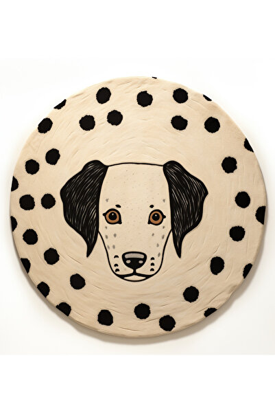 Rugs Modern Halı Dido Koleksiyonu Köpek Portre Desenli Modern Dekoratif Halı ...