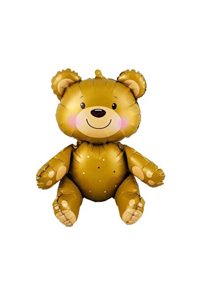 RPS متجر الحفلات الصغيرة بالون رقائق الدب الجالس