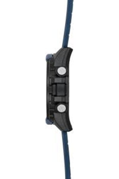 Reebok Rv-Brk-G9-Pbıt-Wt Digital Navy Blue Silicone Men's Wristwatch