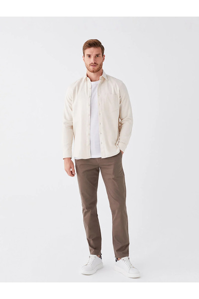 LC Waikiki بنطلون تشينو رجالي كلاسيكي قياسي من LCWAIKIKI