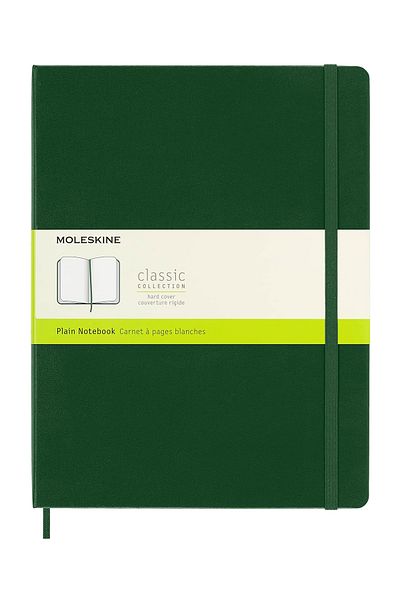 Moleskine Classic Collection Notebook 19x25cm Hard Cover Unlined 192 Sheets