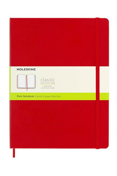 Moleskine Classic Collection Notebook 19x25cm Hard Cover Unlined 192 Sheets